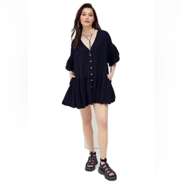 Free People Dress Tunic Size XS/S endless summer Kaylani - Picture 1 of 4